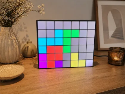 LED Pixel-Lampe Retro Gaming – animierte Gaminglampe für dein Setup