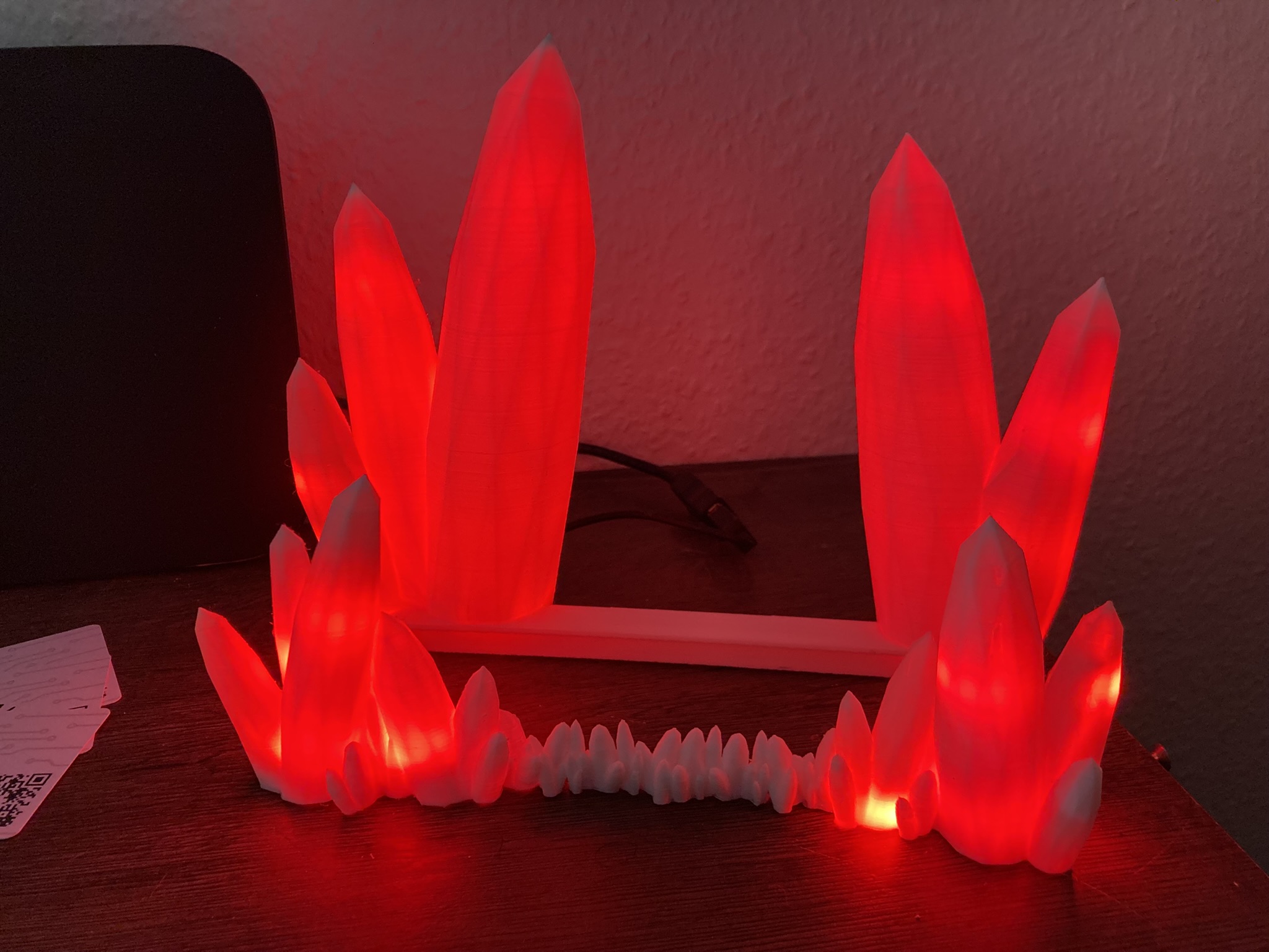 🎮✨ Nintendo Switch Kristall Dock Lampe – Magisches Gaming-Display mit LED-Show!