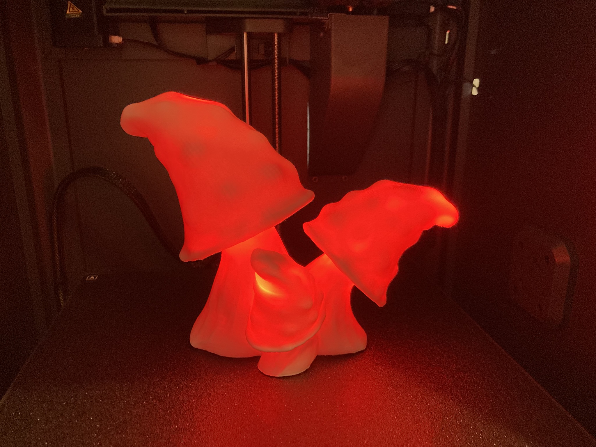 🍄 3D Mushroom Light – Handgemachte LED-Lampe mit magischem Glow 🔮