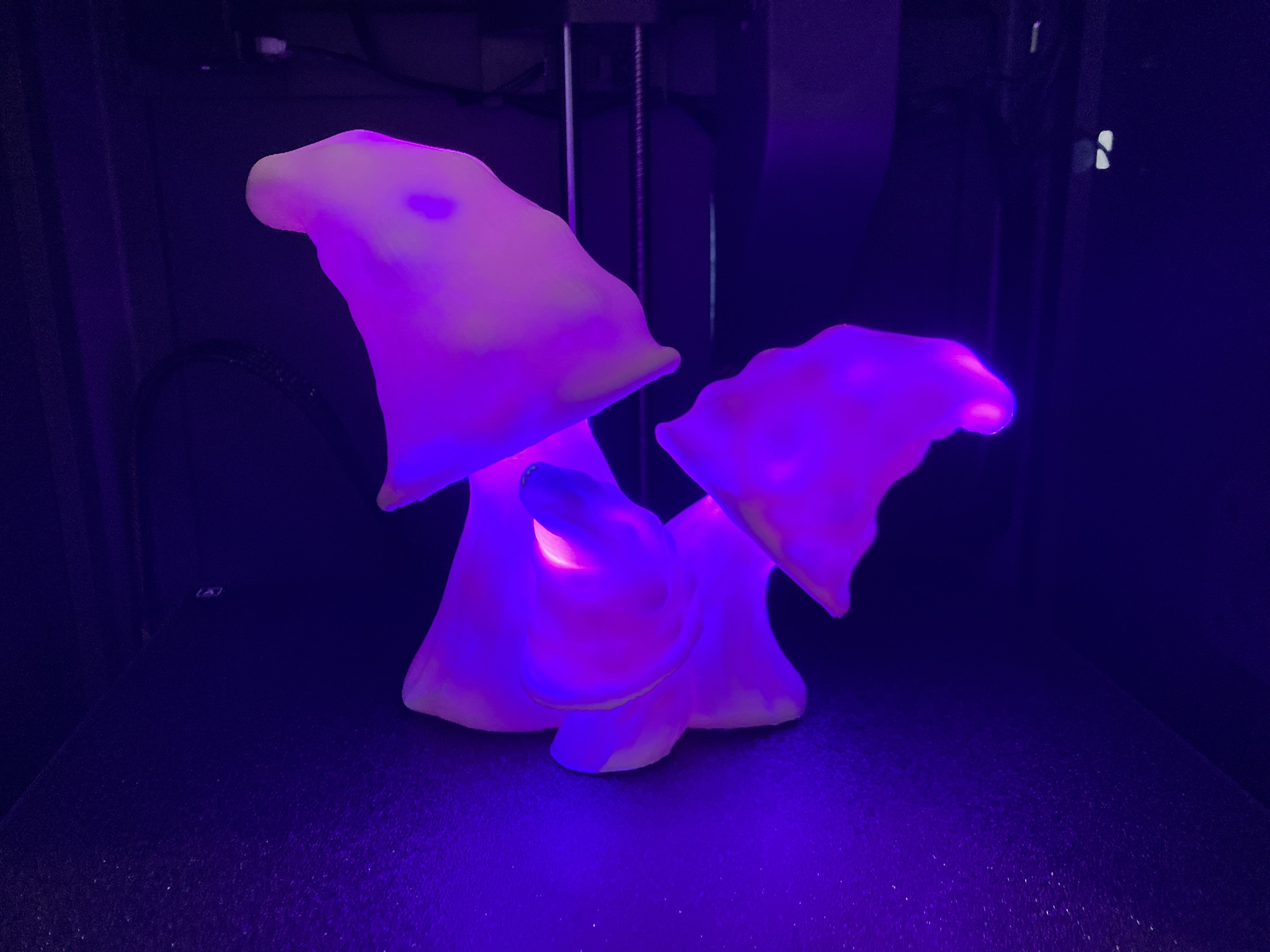 🍄 3D Mushroom Light – Handgemachte LED-Lampe mit magischem Glow 🔮