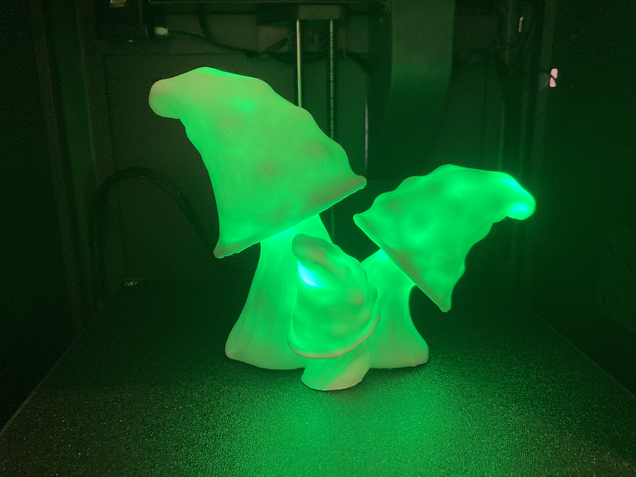 🍄 3D Mushroom Light – Handgemachte LED-Lampe mit magischem Glow 🔮