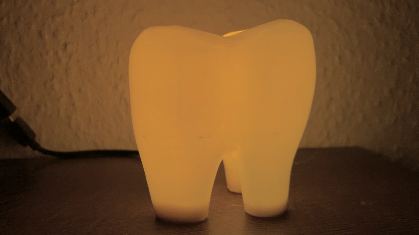 🦷✨ Leuchtender 3D-Zahn – Der smarte Zahnputz-Timer für Kinder &amp; Technikfans!