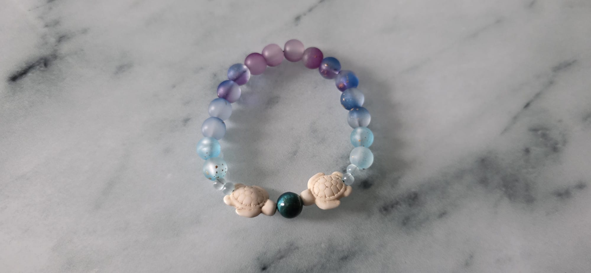 🐢💙 „Sea Spirit Turtleband – Ozeanfarben, Harmonie &amp; kleine Schutzsymbole“ 🌊✨