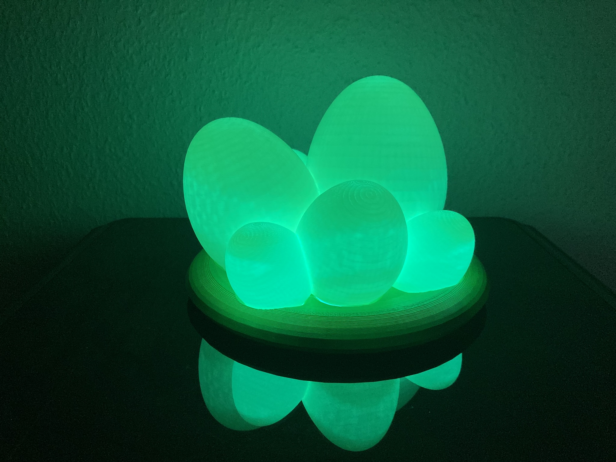 🌟 Handgefertigte LED-Osterlampe „EggGlow 3D“ – Farbwechsel, Effekte &amp; einzigartiges Blender-Design 🐣✨