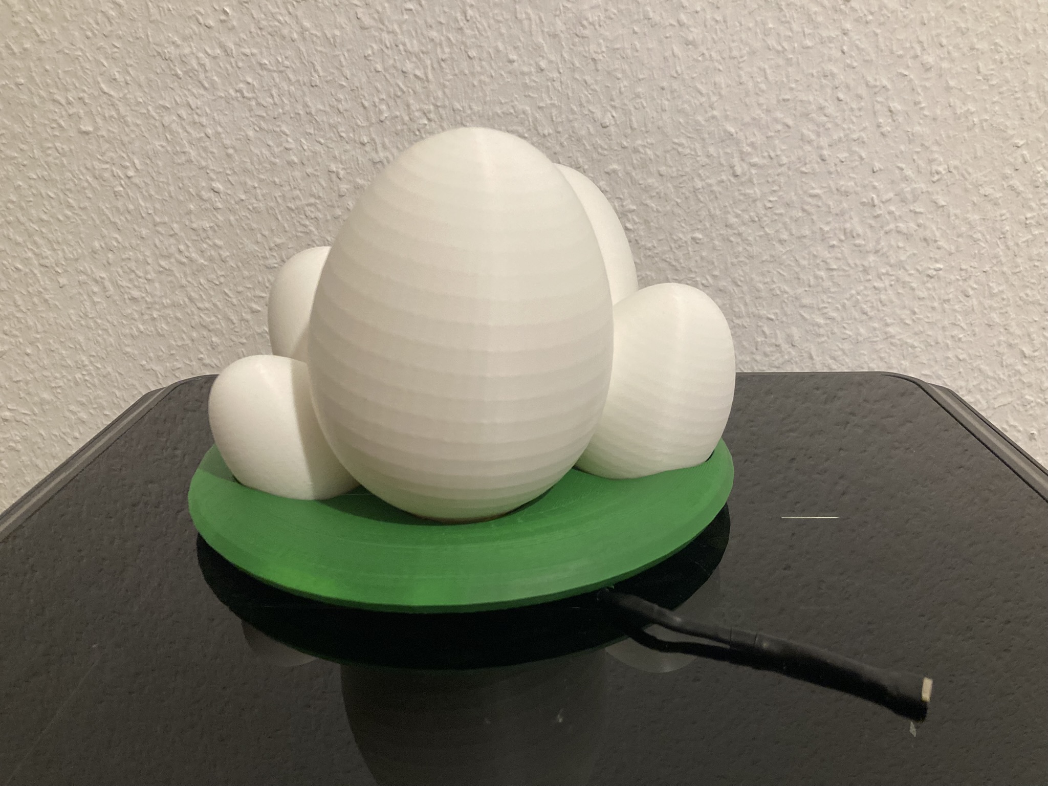🌟 Handgefertigte LED-Osterlampe „EggGlow 3D“ – Farbwechsel, Effekte &amp; einzigartiges Blender-Design 🐣✨